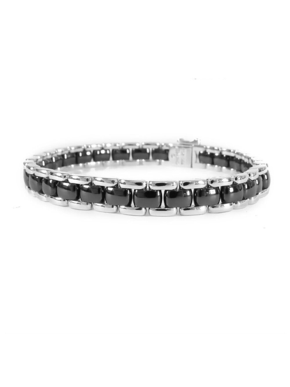 Chanel Ultra Collection Bracelet White Gold Black 18K Ceramic